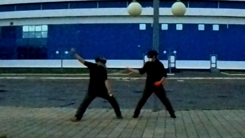 Спарринг, ножевой бой