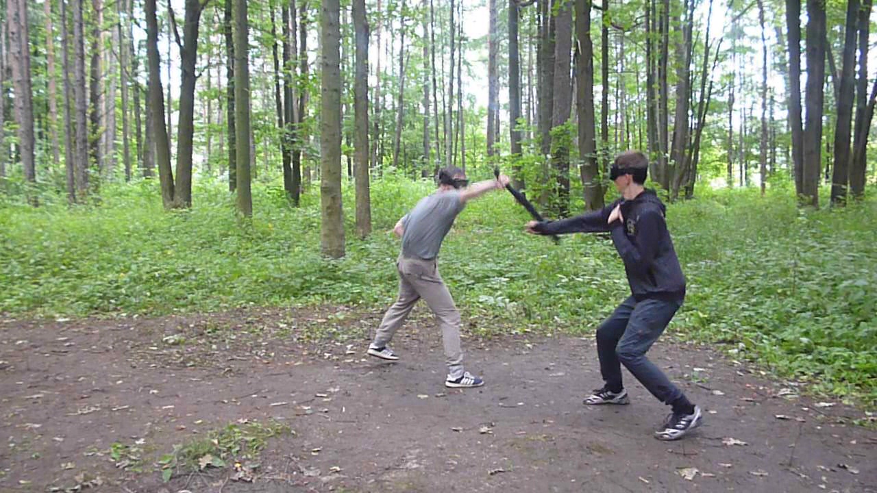 восходящий удар в предплечье, мачете